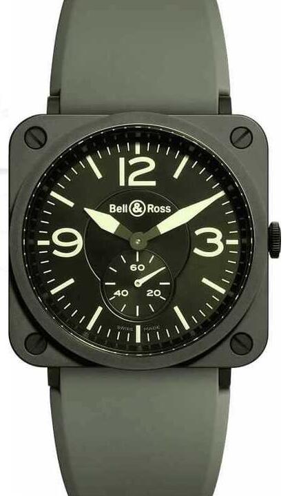 Bell & Ross BR S MILITARY CERAMIC BRS-CERAM-MIL-SRB Replica Watch